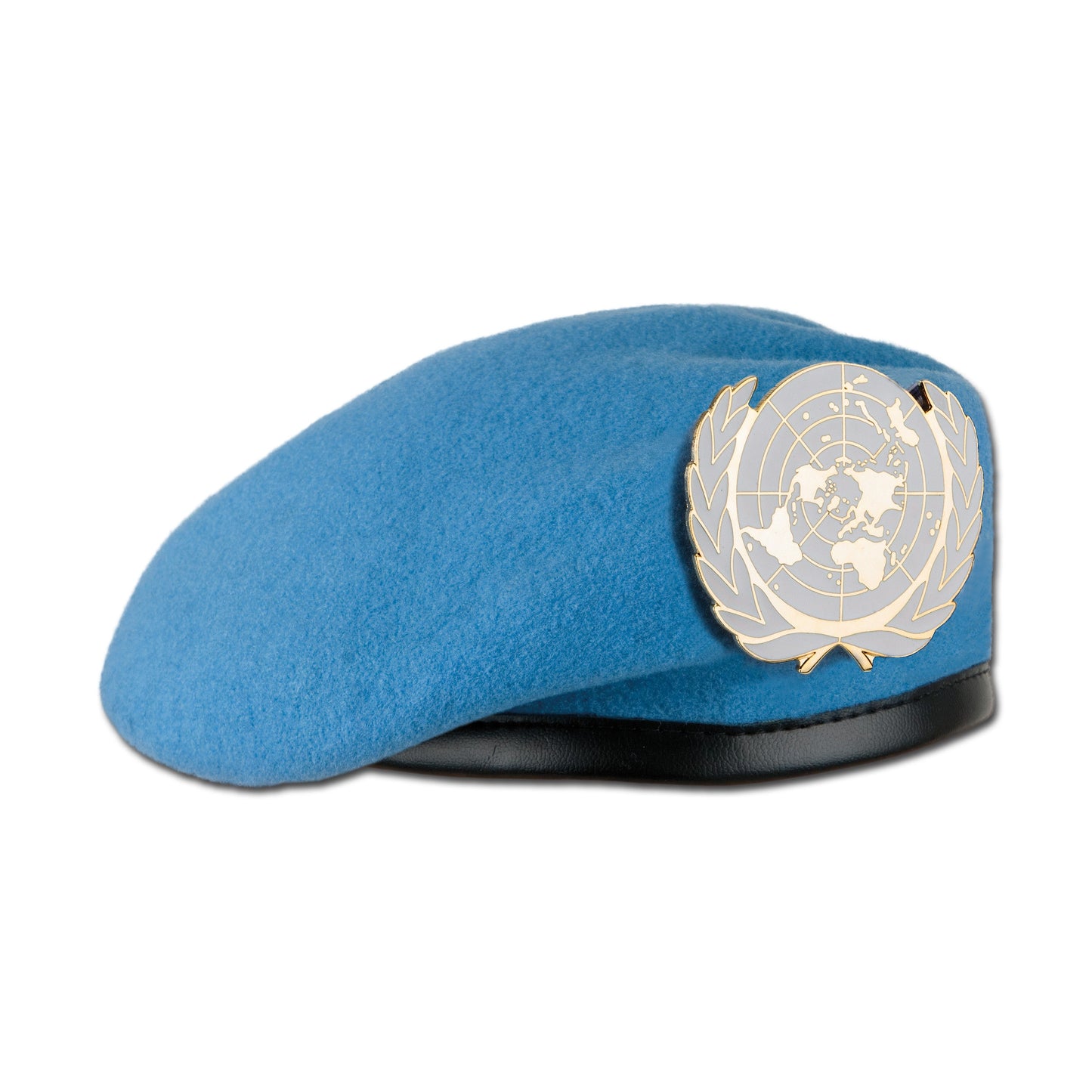 Insigne métallique béret BW ONU