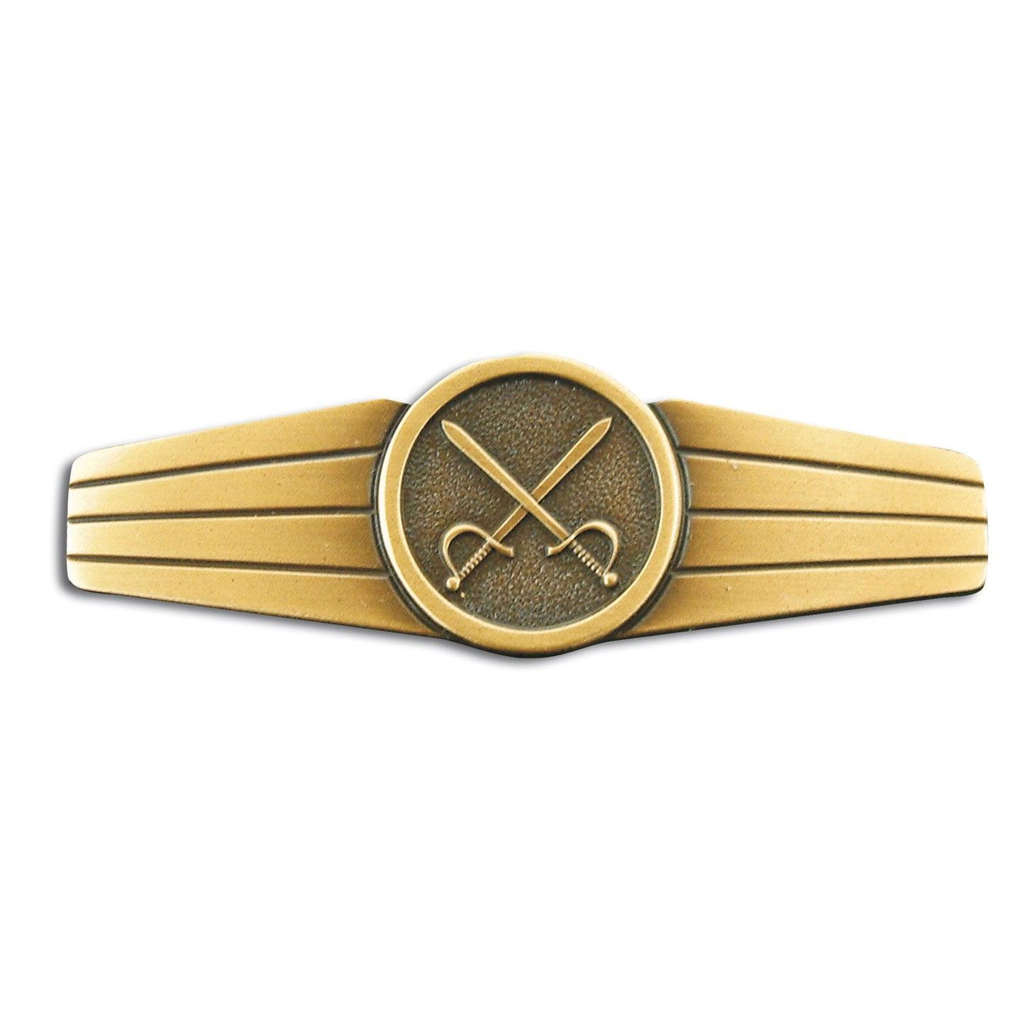 Insigne métallique BW Heeresdienstpersonal couleur bronze