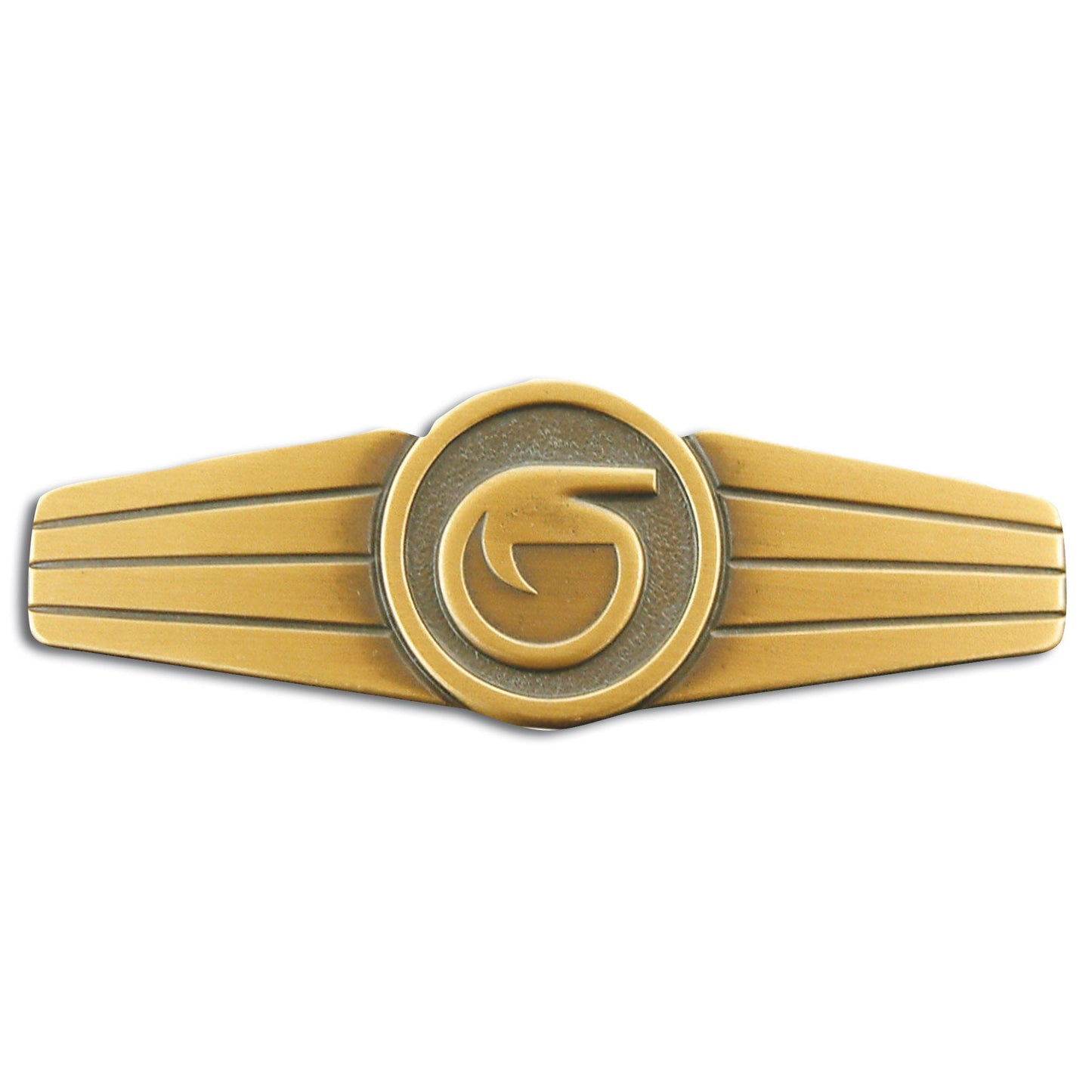 Insigne métallique BW ABC-Personal couleur bronze