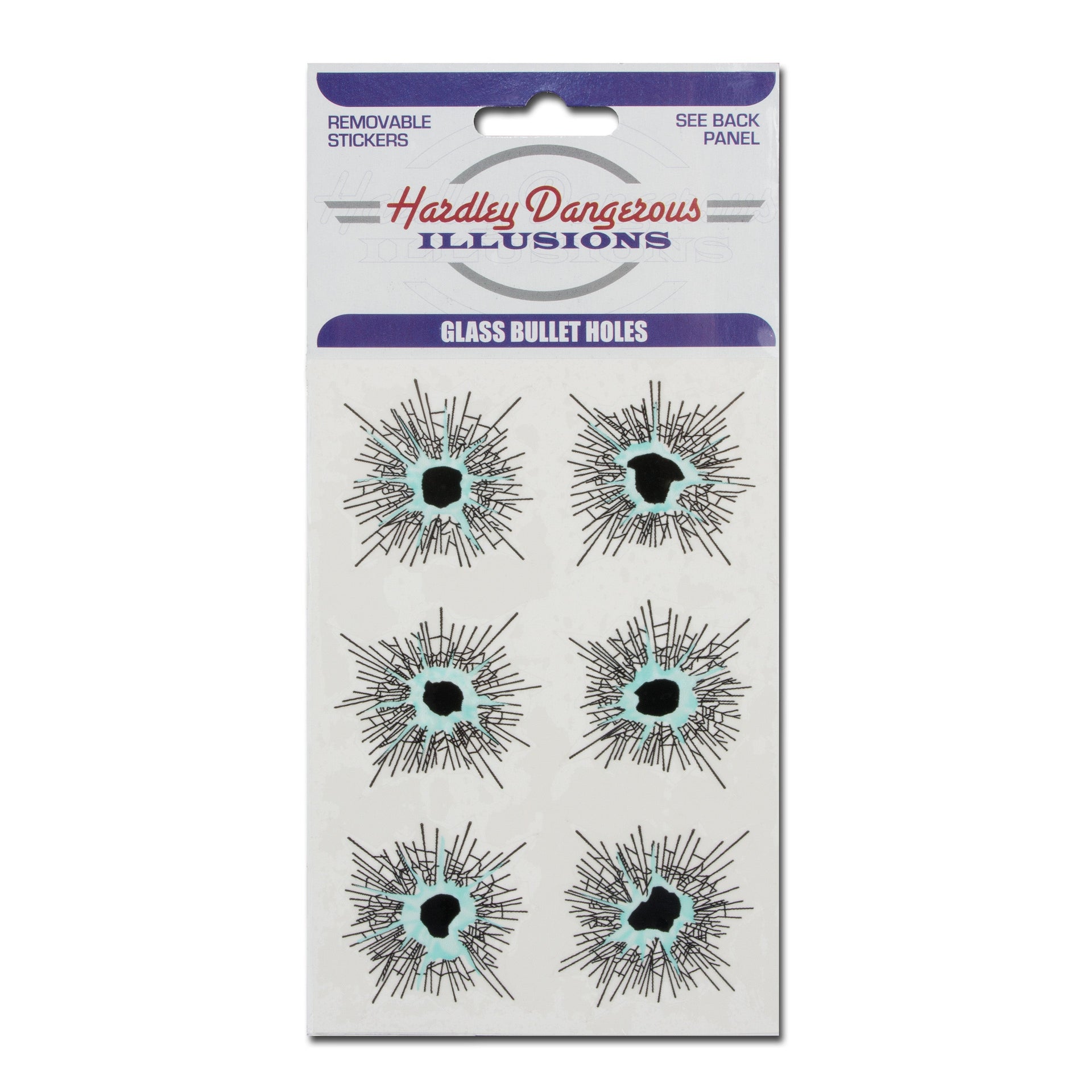 Autocollants Hot Shots Glas Impact