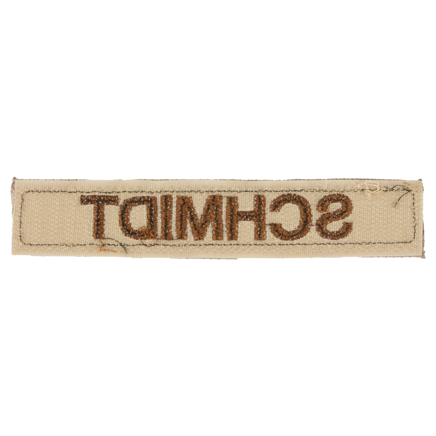 Bandes patronymiques lot de 5 kaki marron