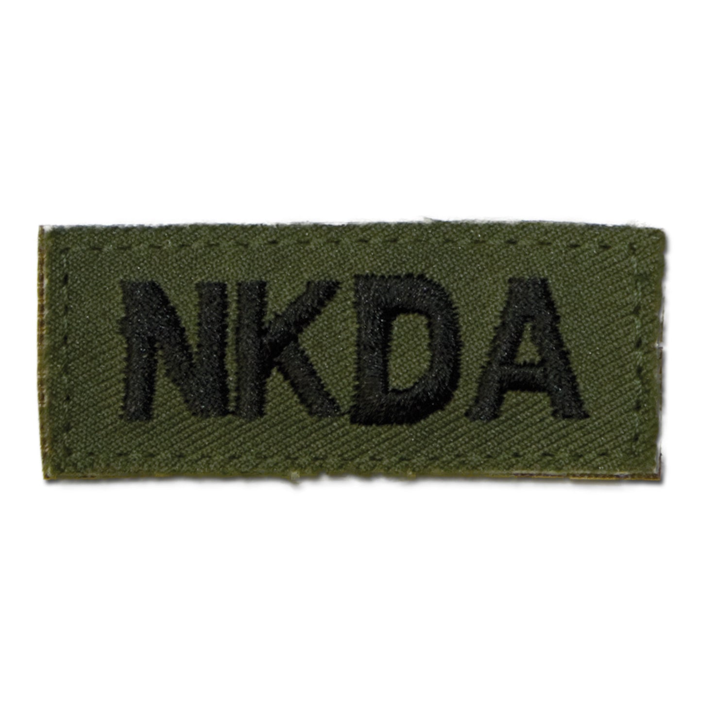 Insigne tissu NKDA auto-agrippant