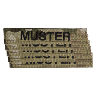 Bandes patronymiques lot de 5 Multicam
