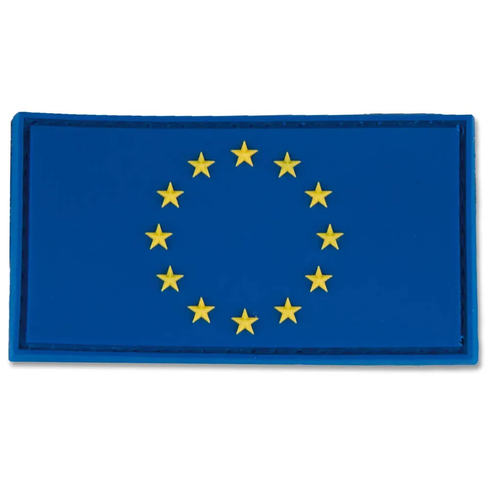 Écusson PVC 3D France - Drapeau Avec Contour - 4,8 X 7,3 Cm - Neuf