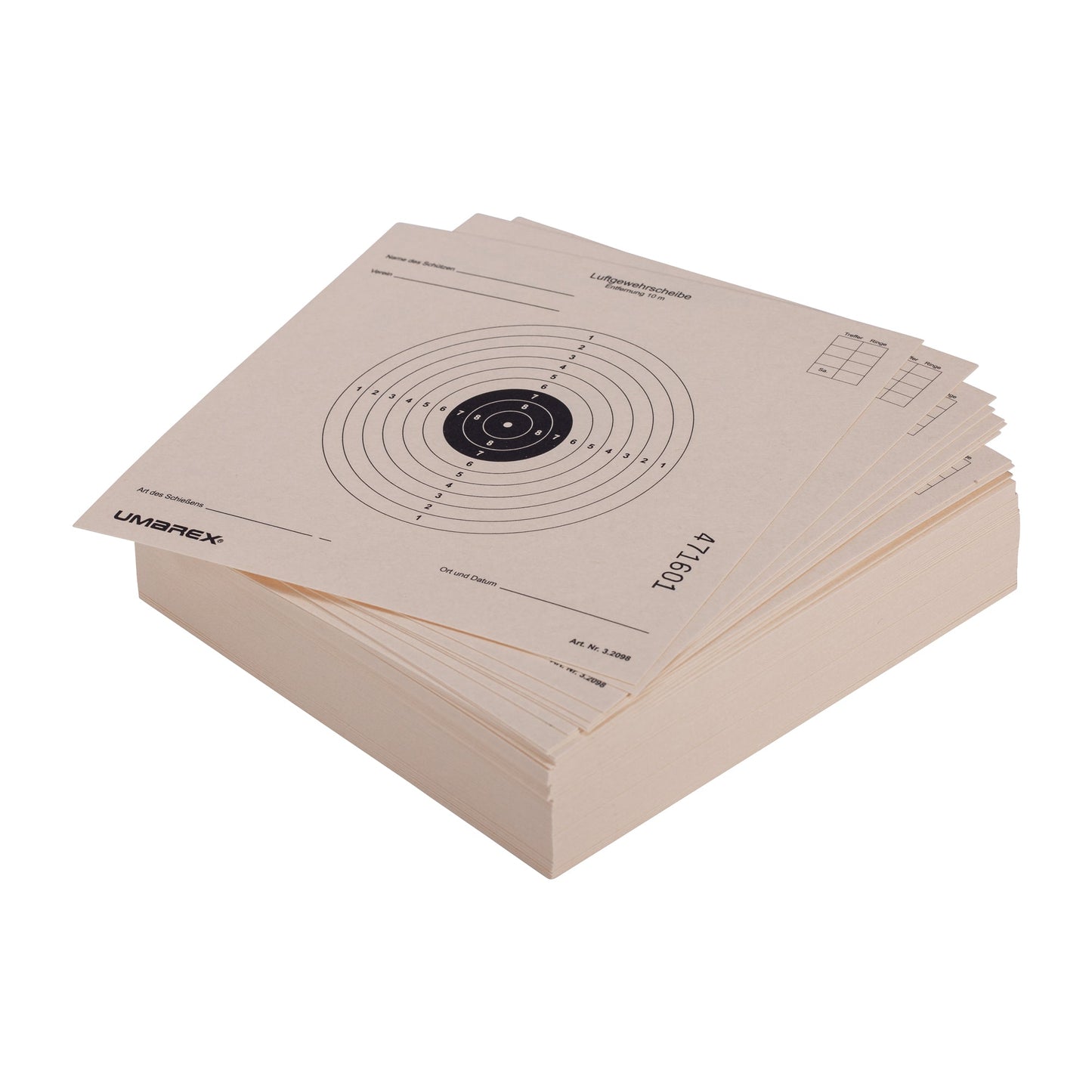 Cibles 14 x 14 cm lot de 100