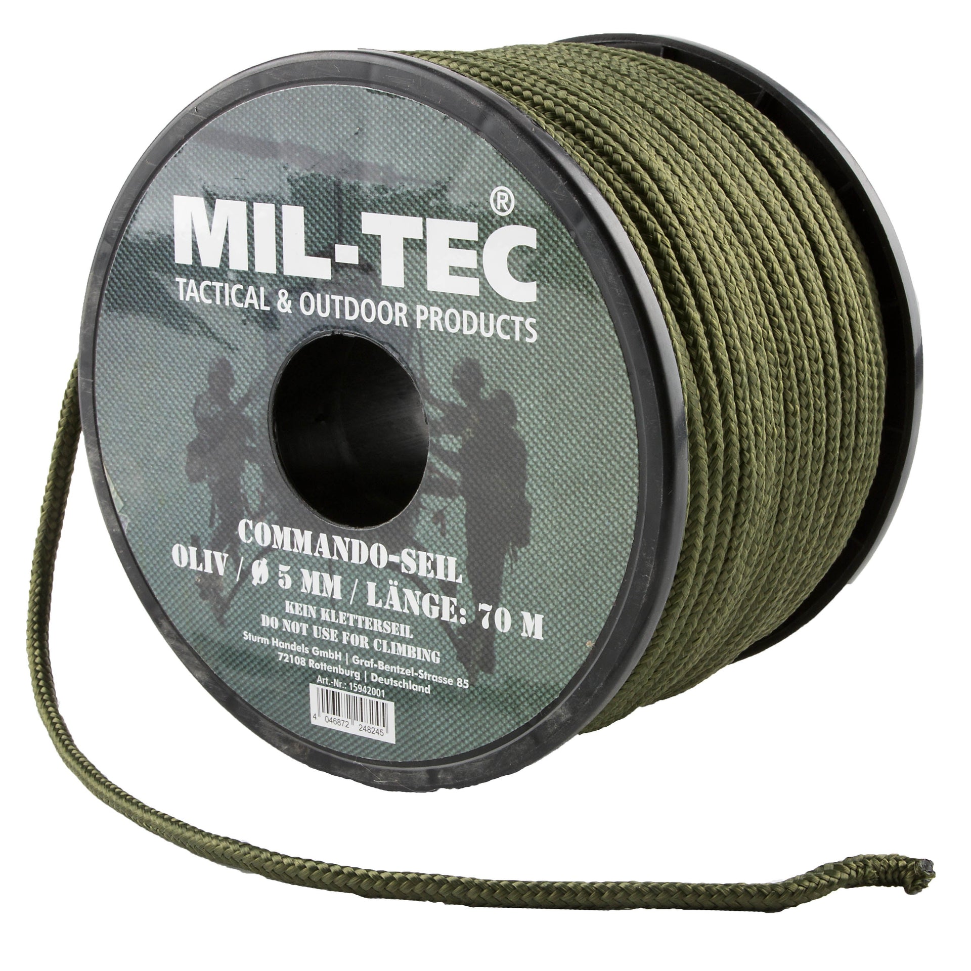 Corde Commando  5 mm, 70 m