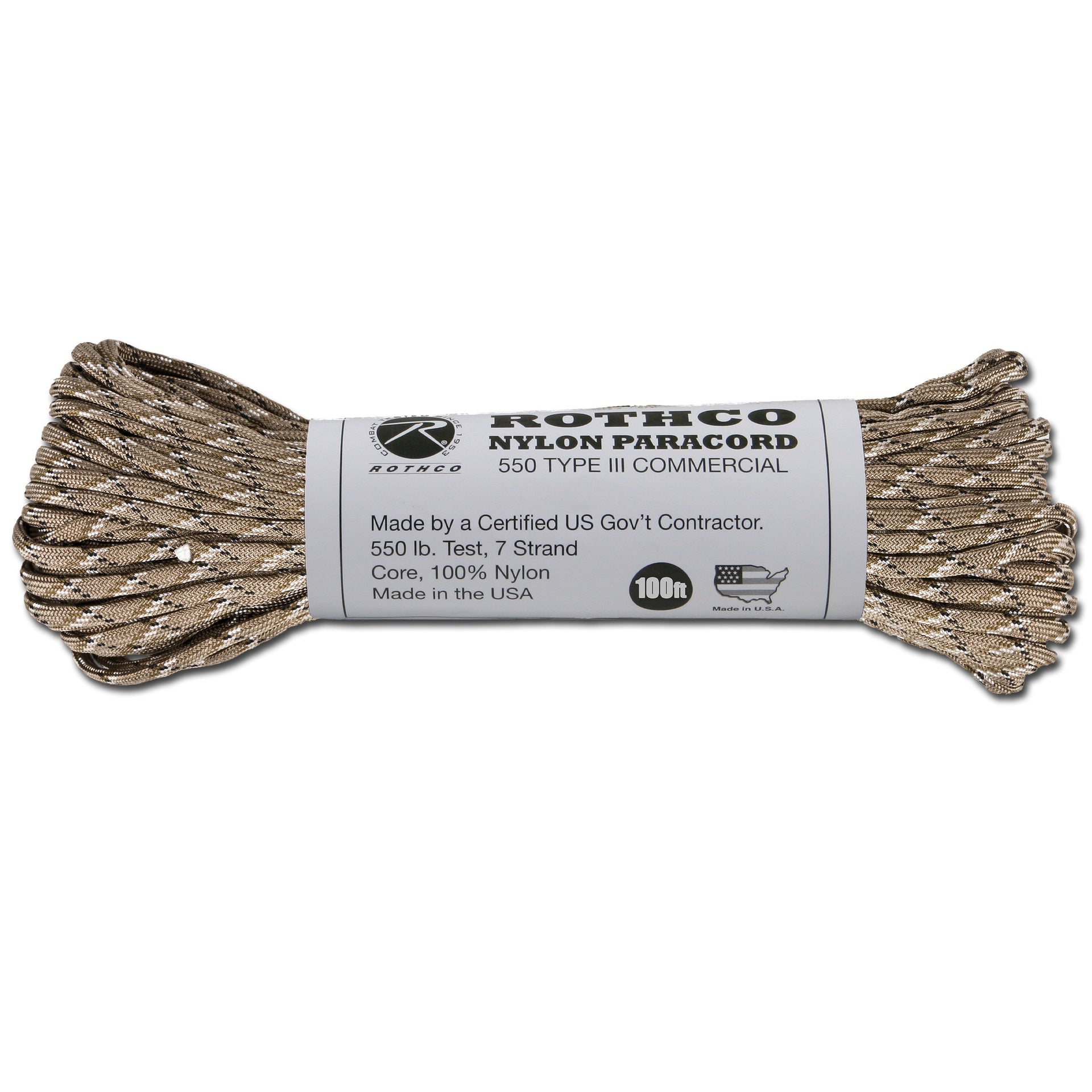 corde de parachute 550 lb  100 ft. Nylon