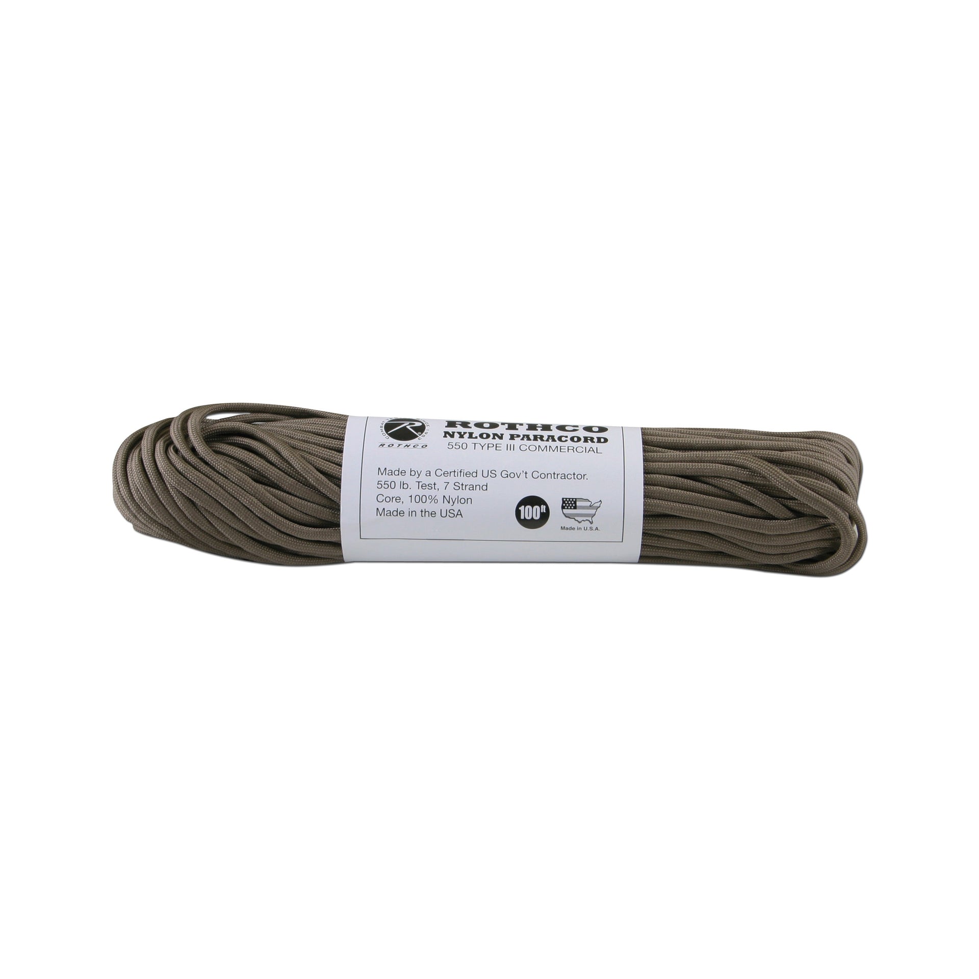 corde de parachute 550 lb  100 ft. Nylon