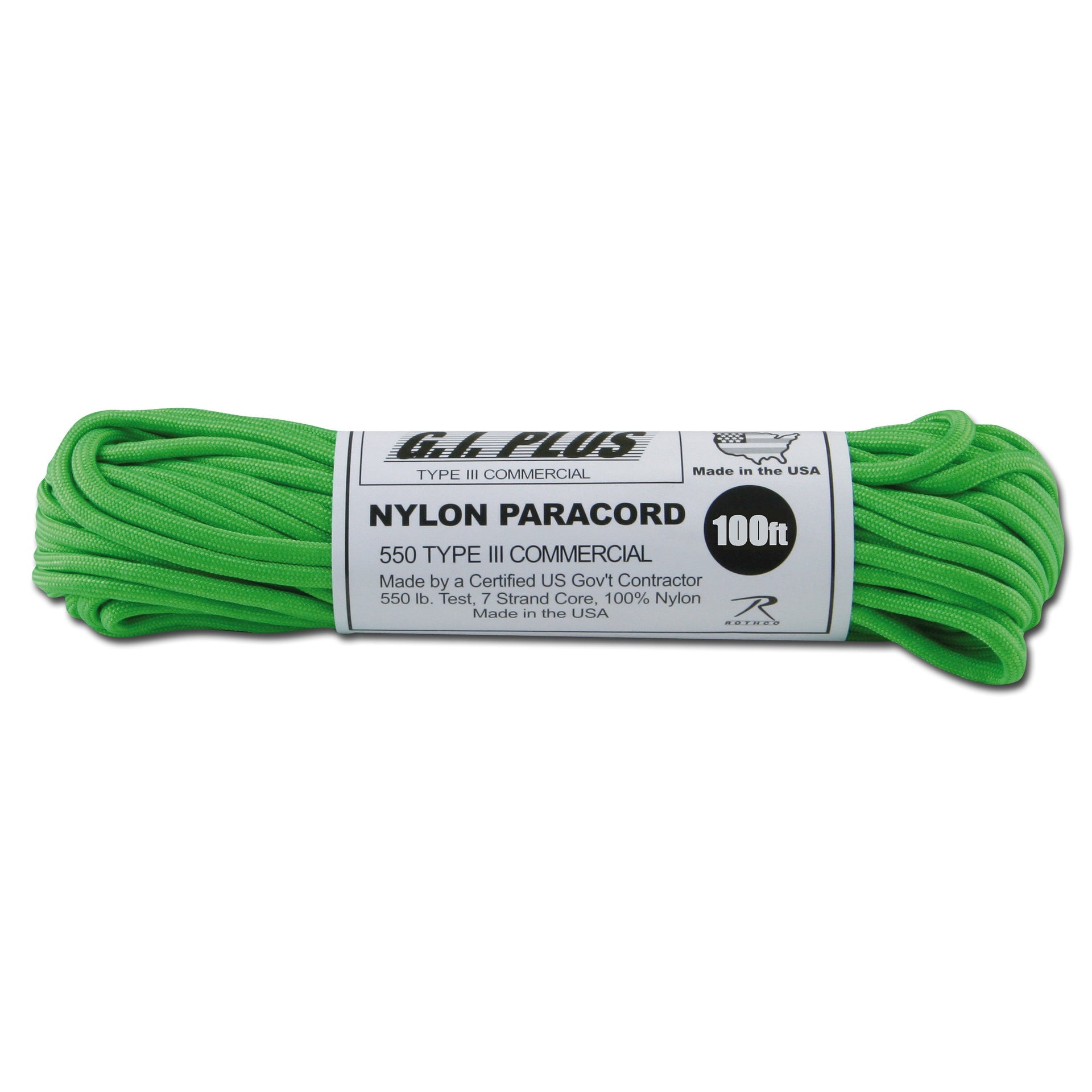 corde de parachute 550 lb  100 ft. Nylon