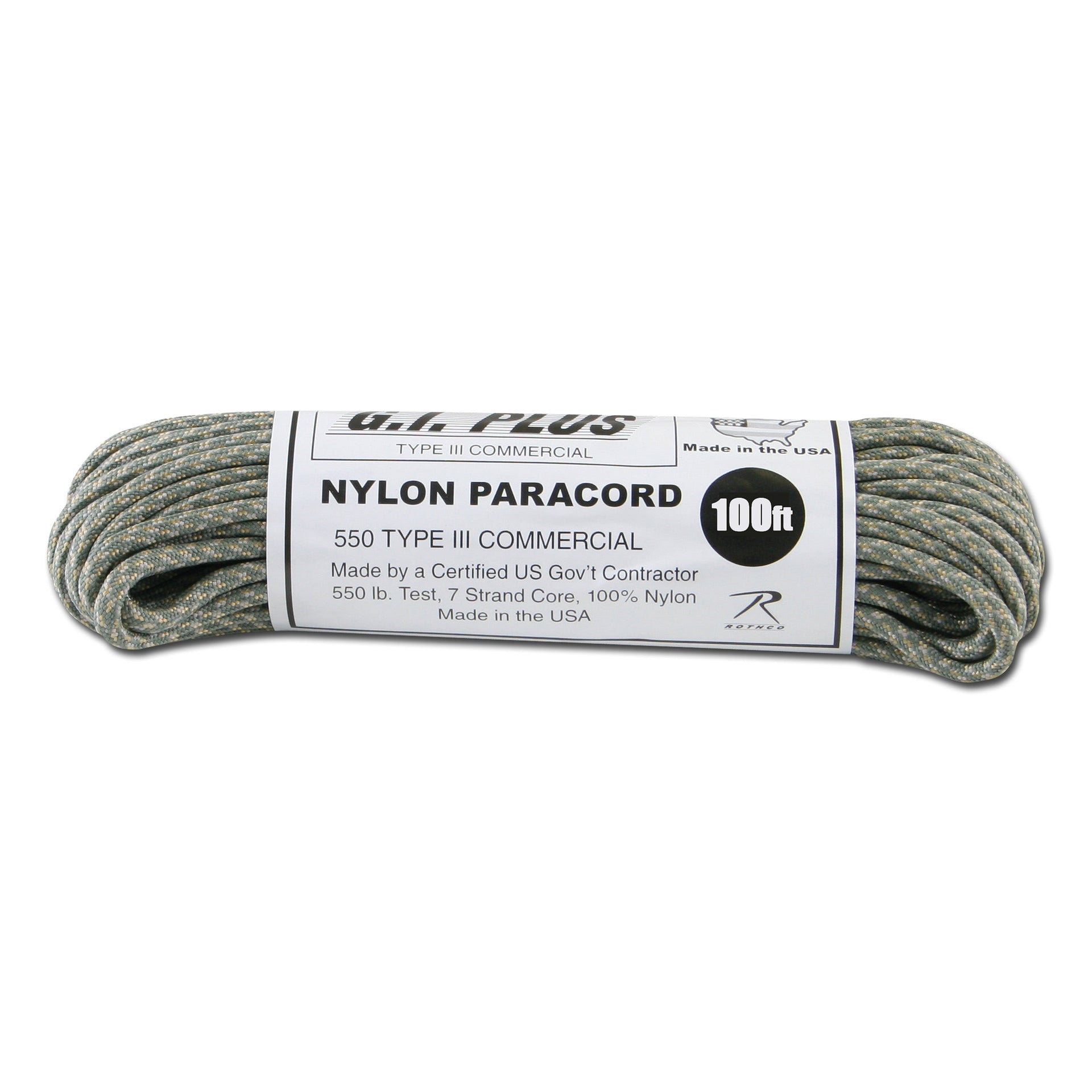corde de parachute 550 lb  100 ft. Nylon