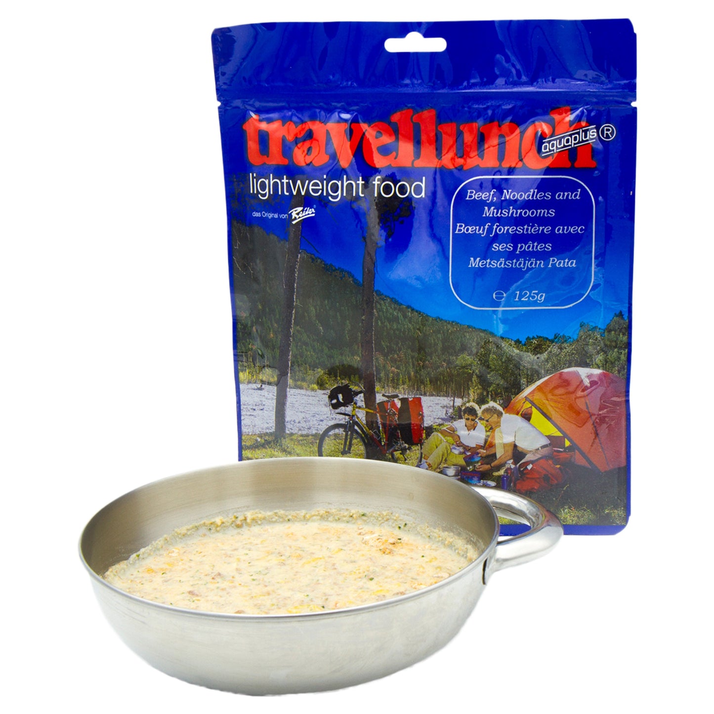 Bœuf forestière avec pâtes 1 portion