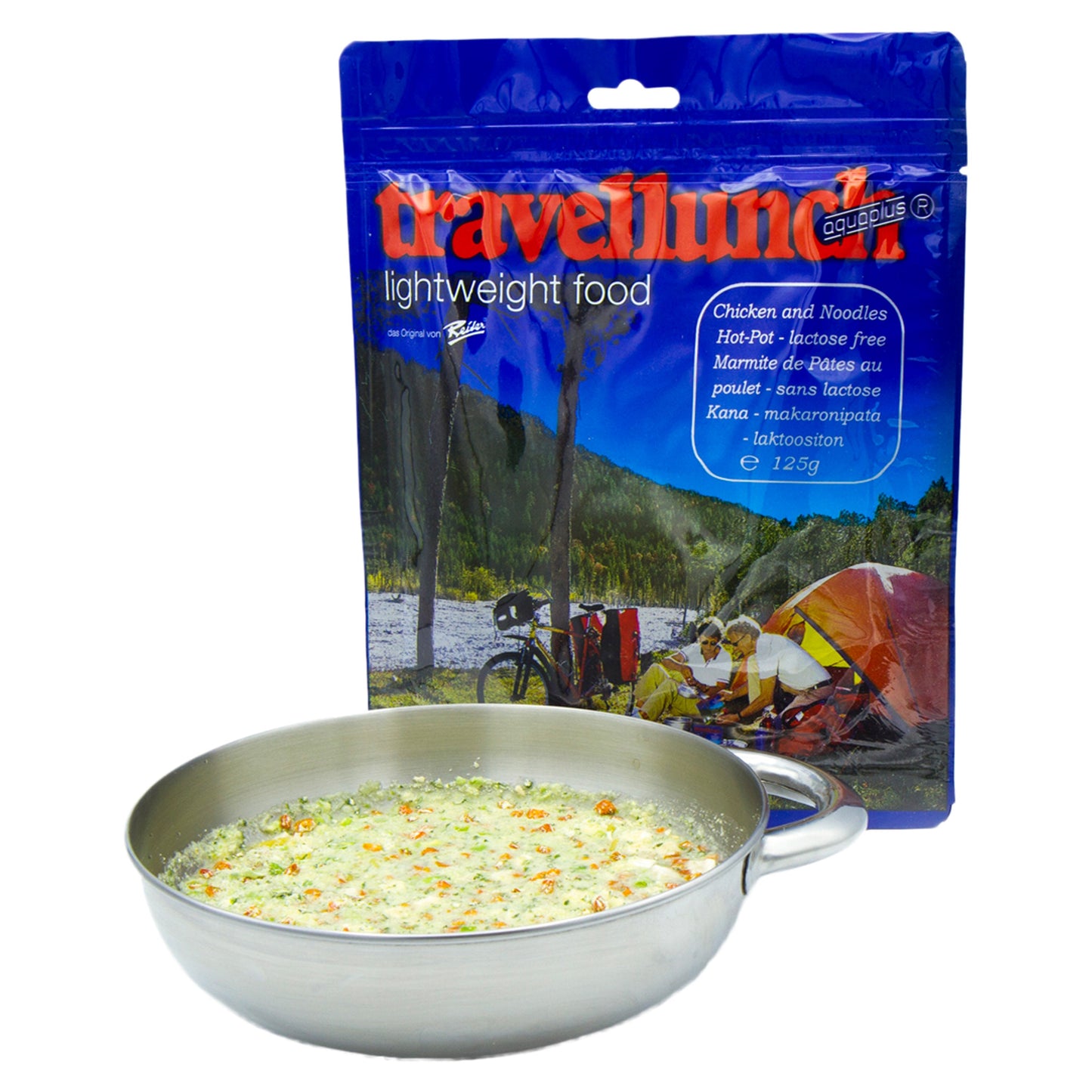 marmite de pâtes au poulet sans lactose