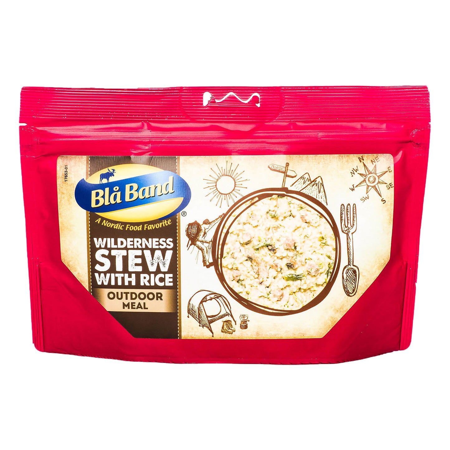 Ragoût de bœuf et de viande de renne avec riz