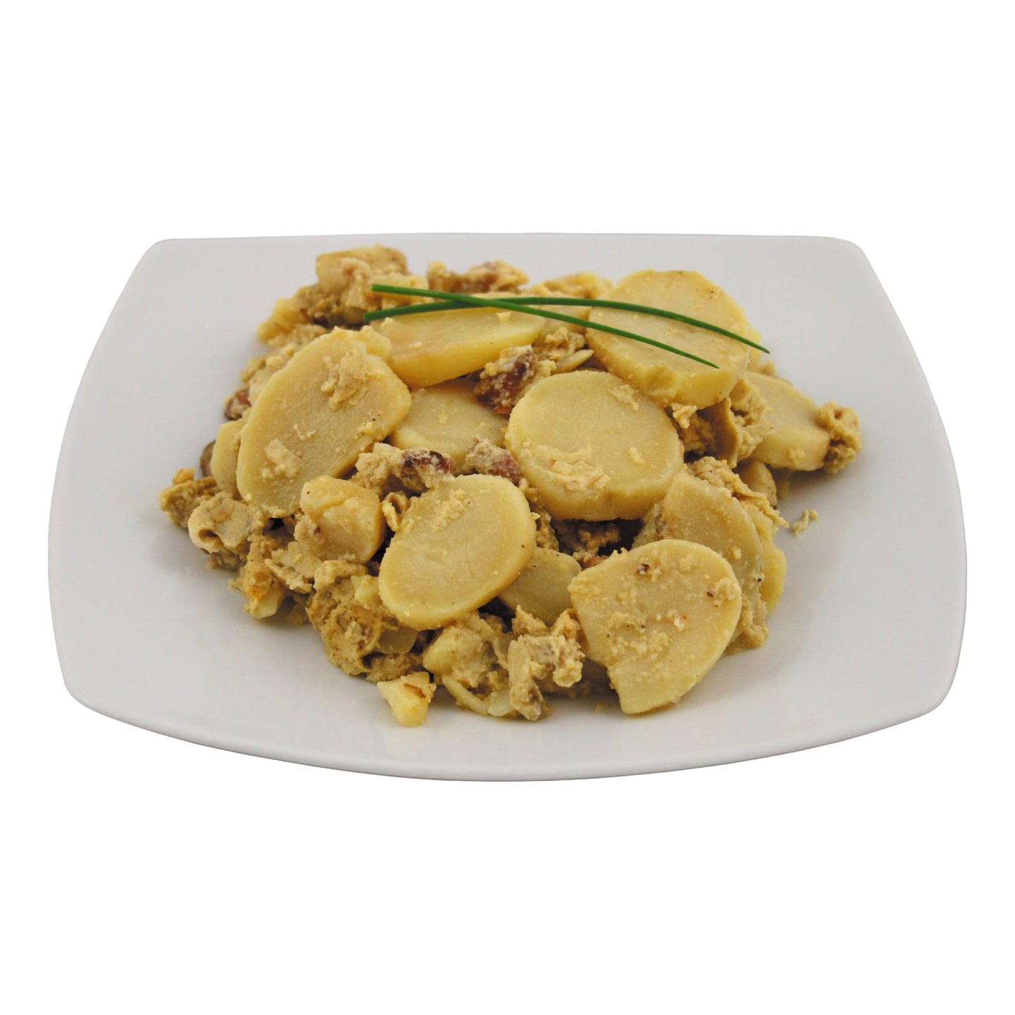 Pommes de terre sautées au lard et œuf 400 g