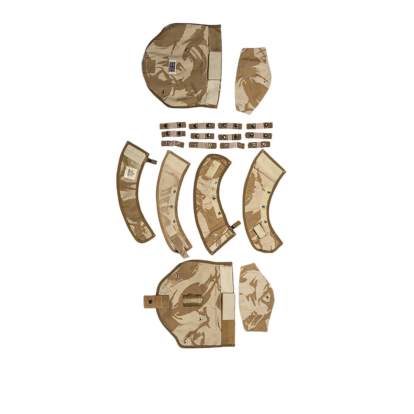 Accessoires britanniques pour gilet tactique desert occasion