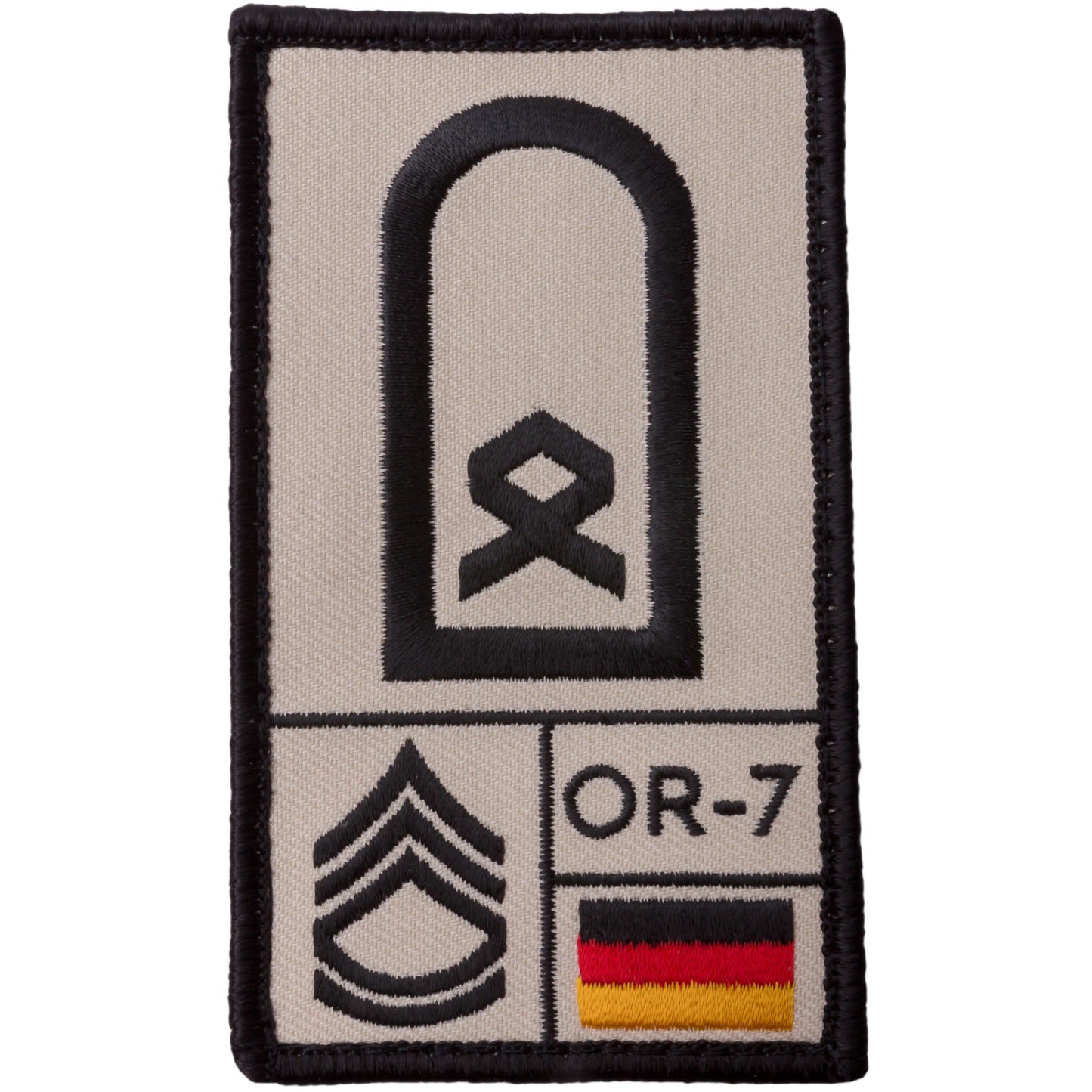 Patch Grade Hauptfeldwebel