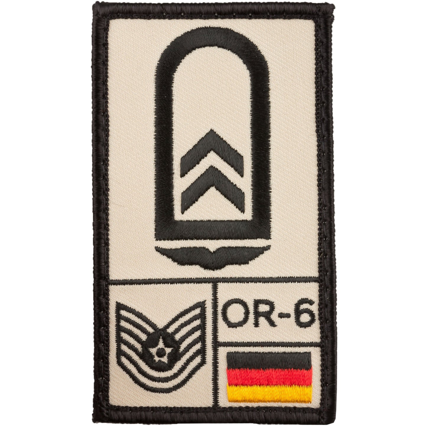 Patch Grade Oberfeldwebel Armée de l'Air