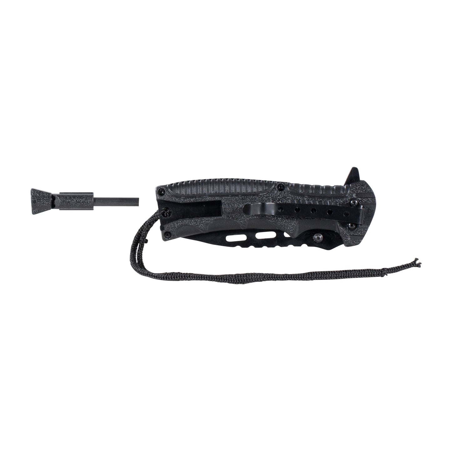 Couteau corde de parachute avec allume-feu