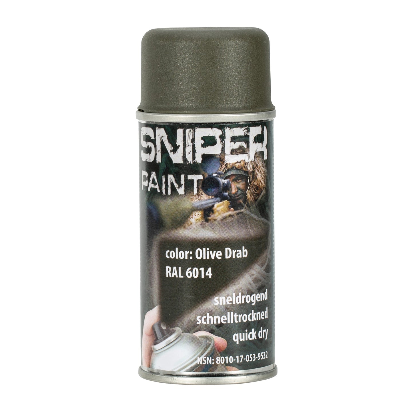 Sniper Paint Bombe de peinture Box Army 150 ml