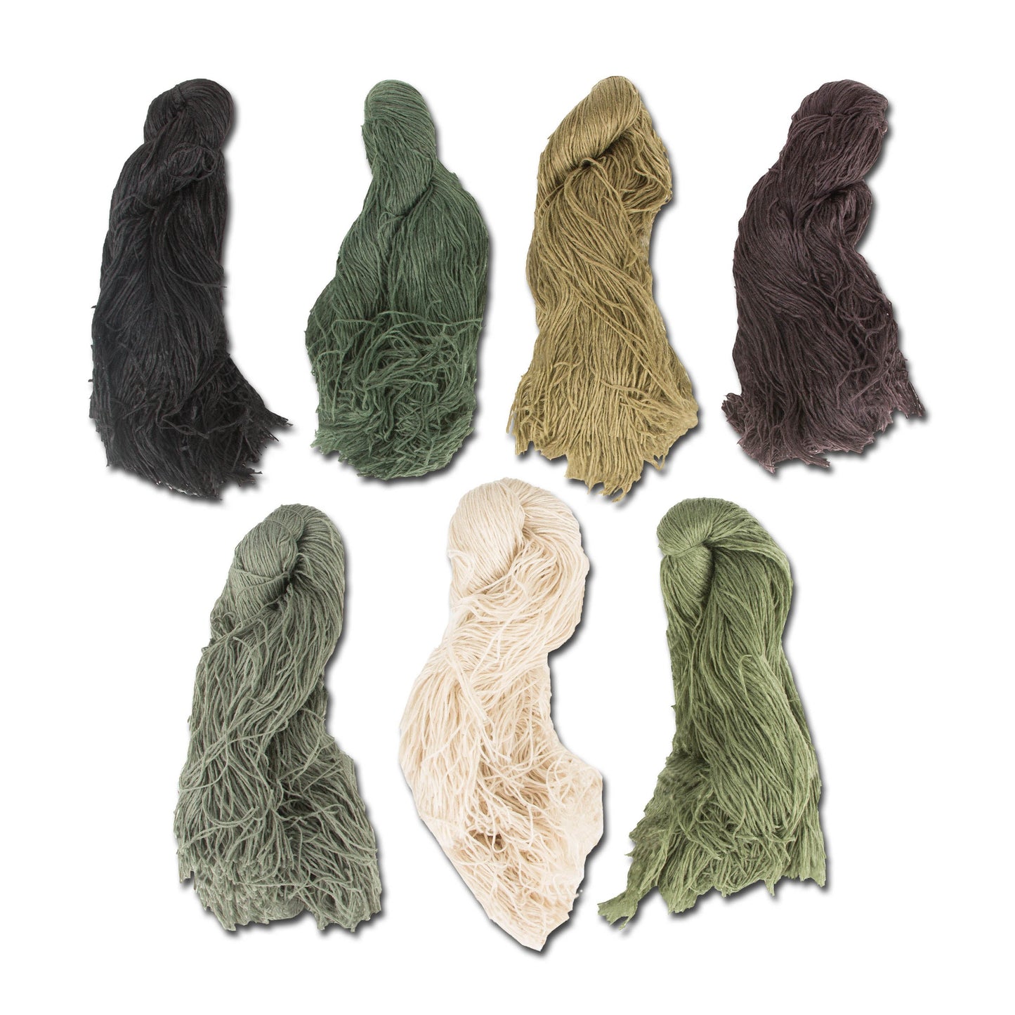 Set de fil de Ghillie 7 couleurs