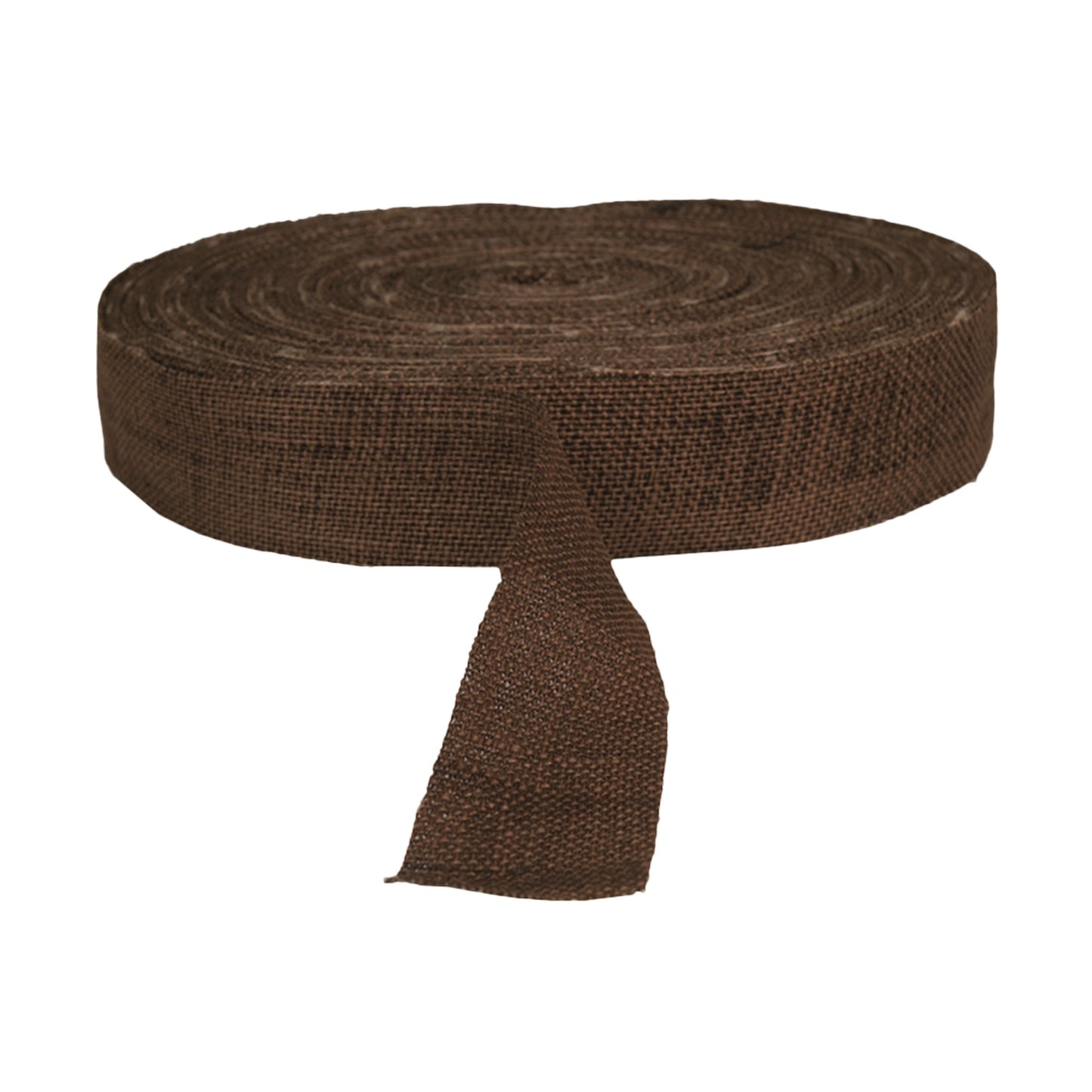 Rouleau de toile de jute 50 m brun