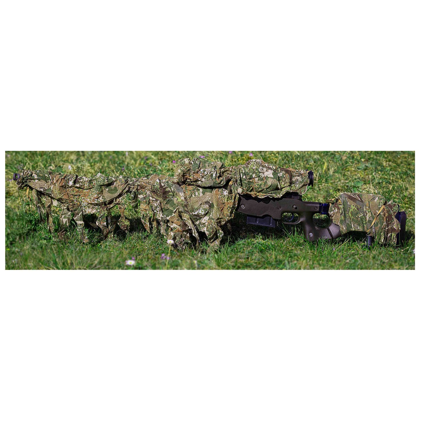 Accessoire de Rifle Camo con green