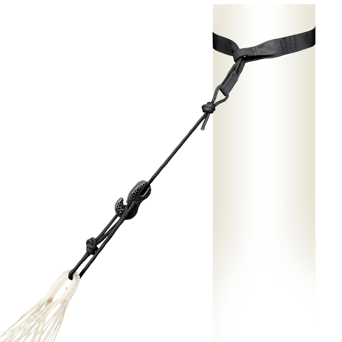 Fixation hamac pour arbres et poteaux