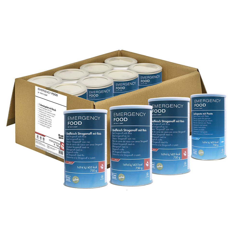 Notfallpaket 1 Person 30 Tage Fleisch