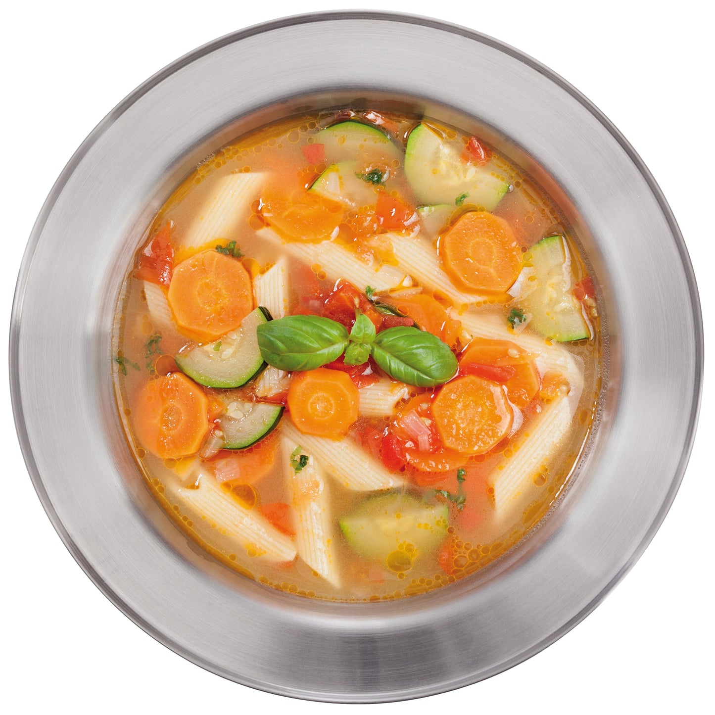 Assiette creuse acier inoxydable Soup Plate