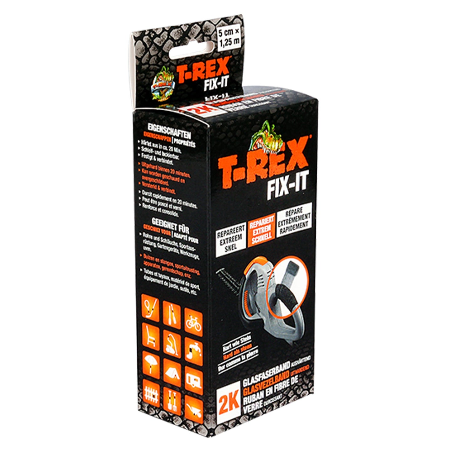 2K Ruban de fibre de verre Fix It 50 mm x 1.25 m