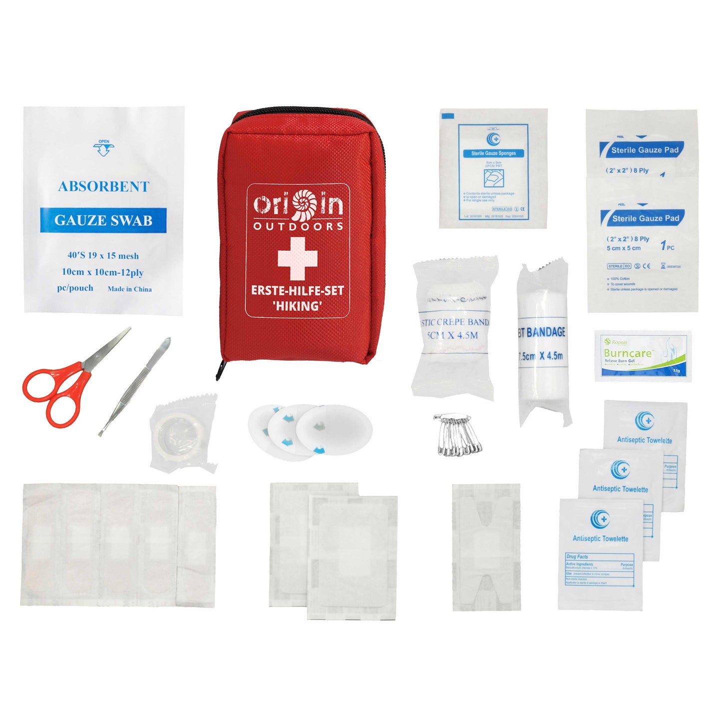 Kit premier secours Hiking 18 pièces