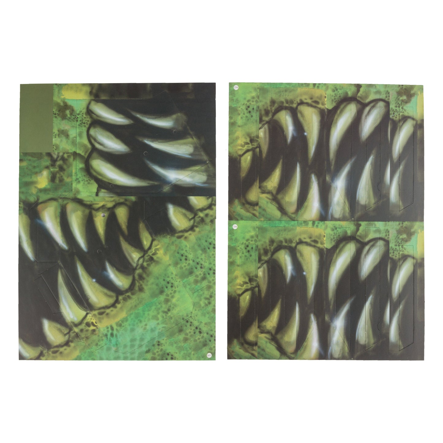 2 Chargeurs de rechange Paper Shooters Guardian Extinction