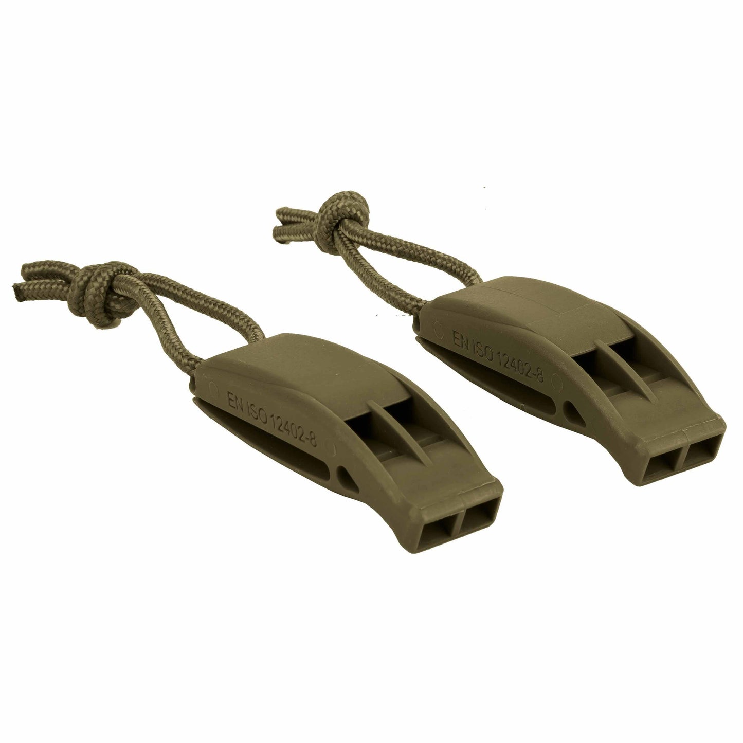 Sifflet Tactical Molle lot de 2 olive