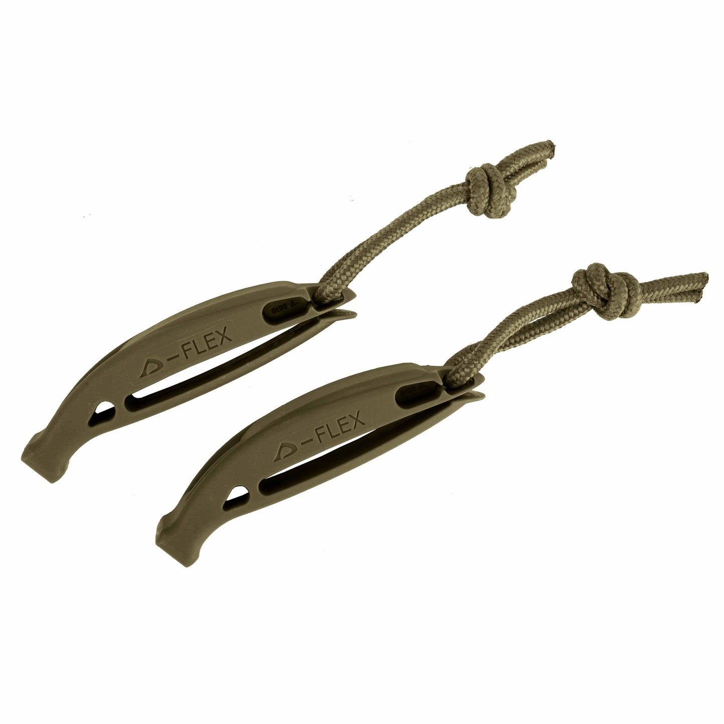 Sifflet Tactical Molle lot de 2 olive