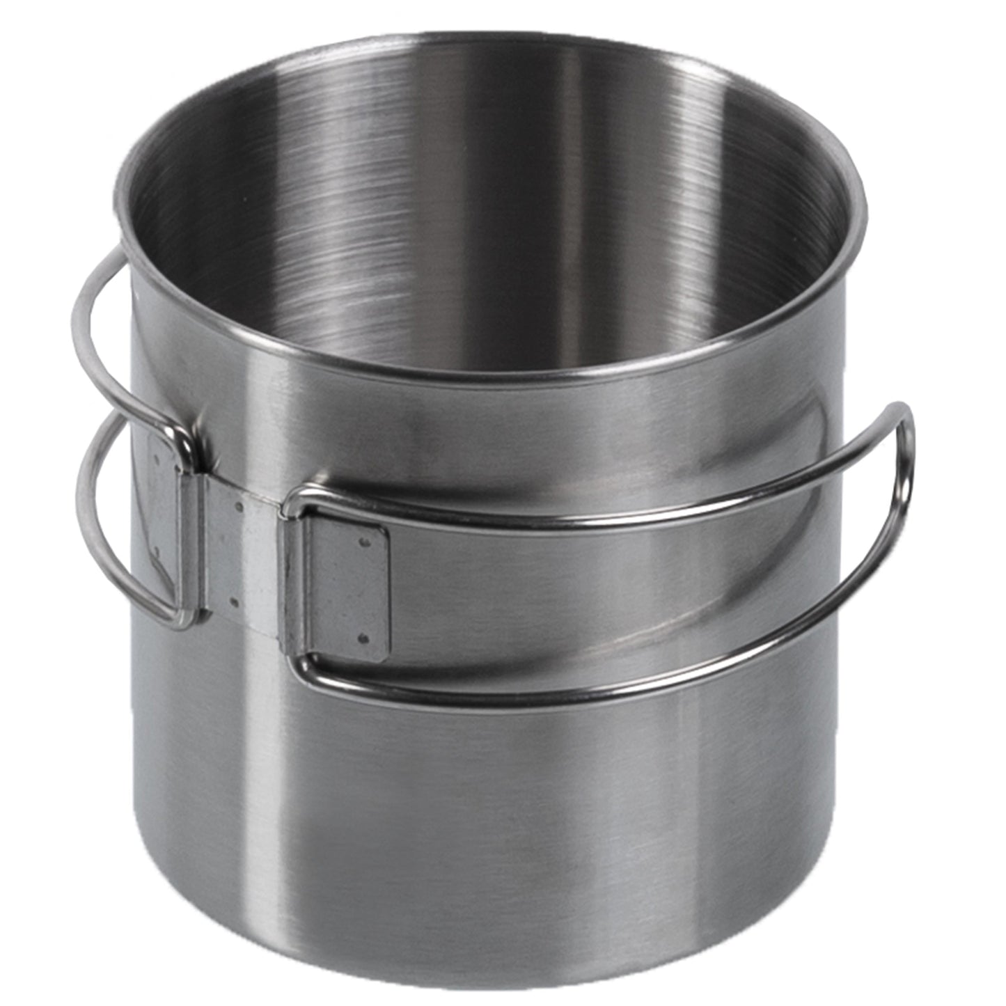 Tasse acier inoxydable poignée pliable 800 ml
