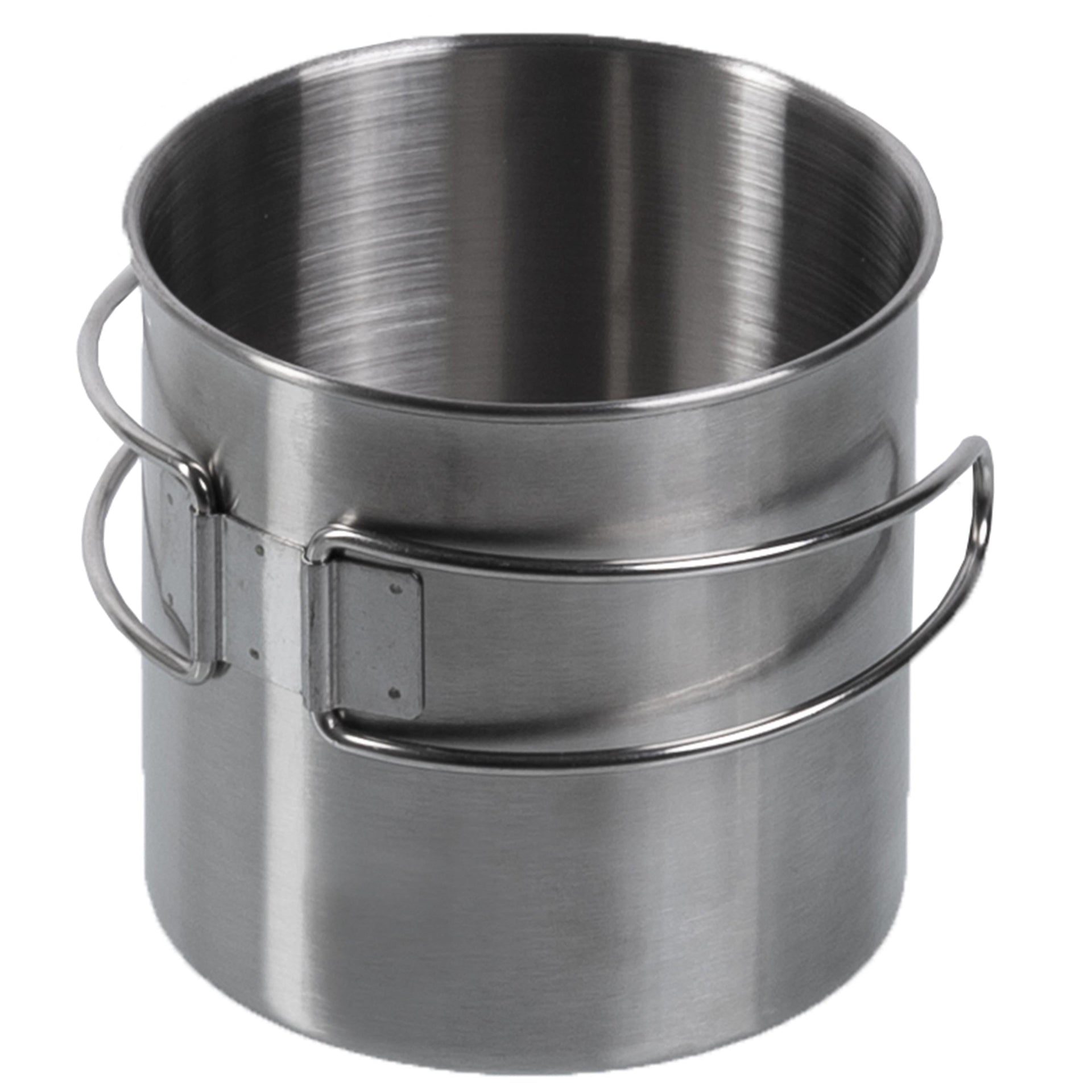 Tasse acier inoxydable poignée pliable 800 ml
