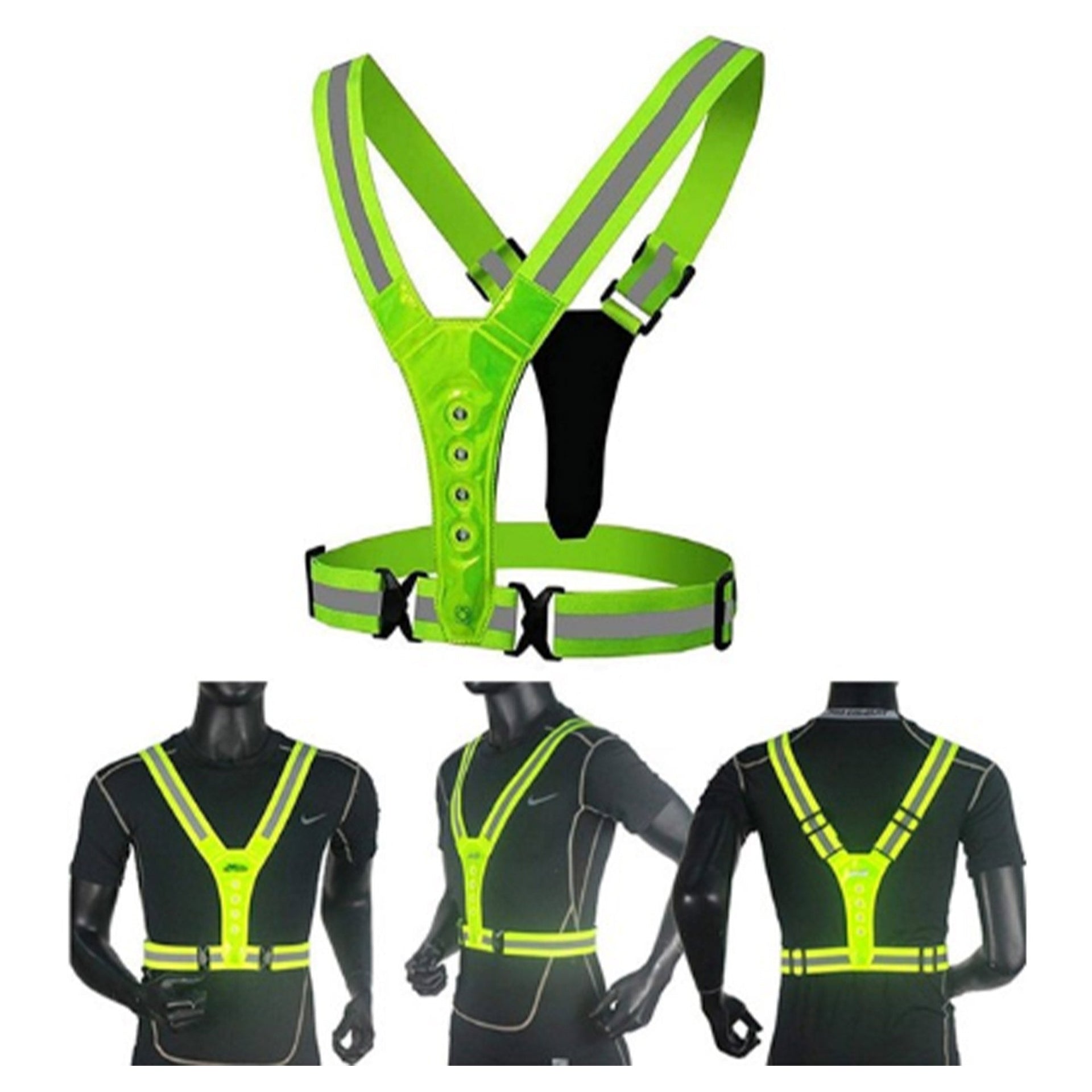 Harnais de sécurité LED Light Reflect  fluo
