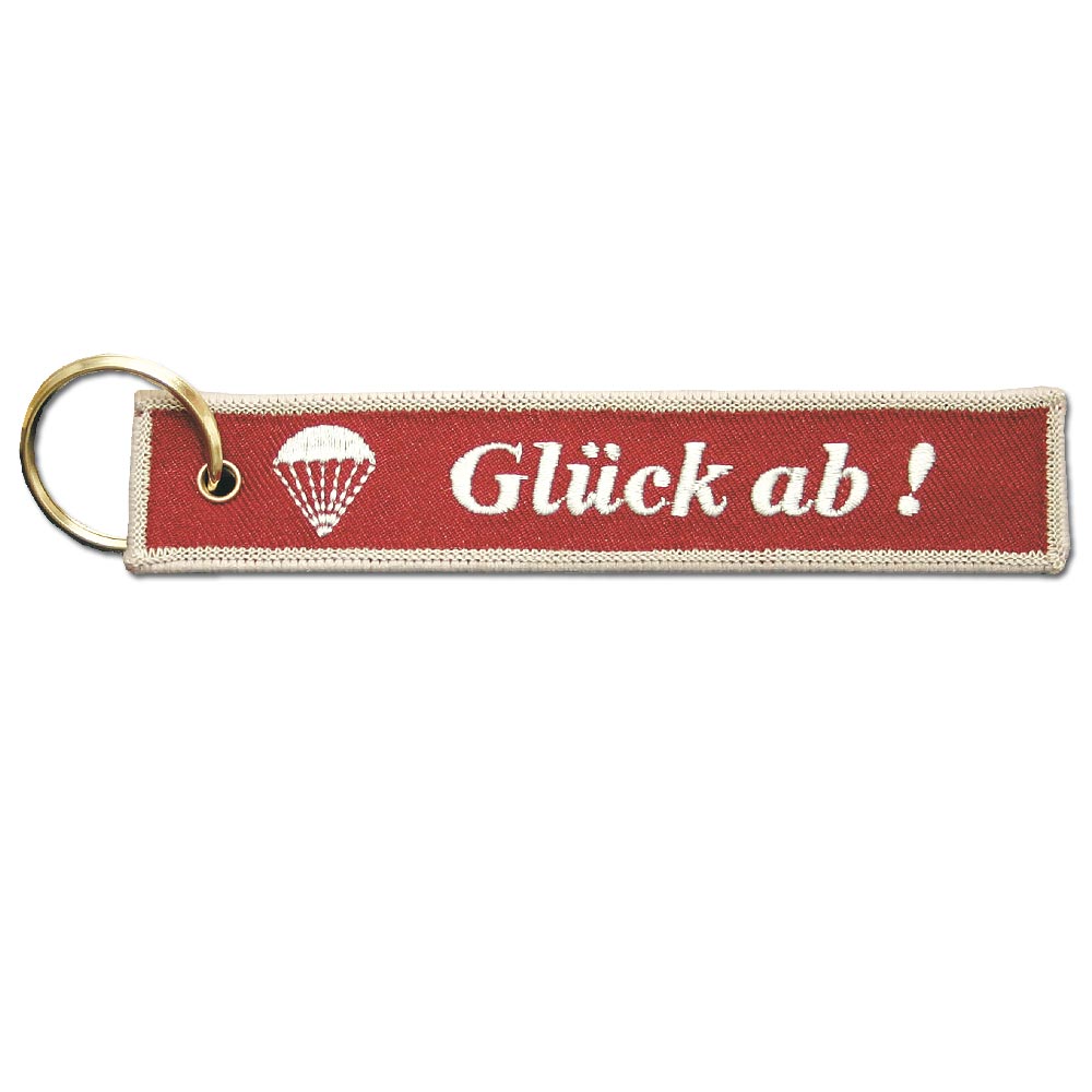 Porte-clefs brodé Fallschirmspringer