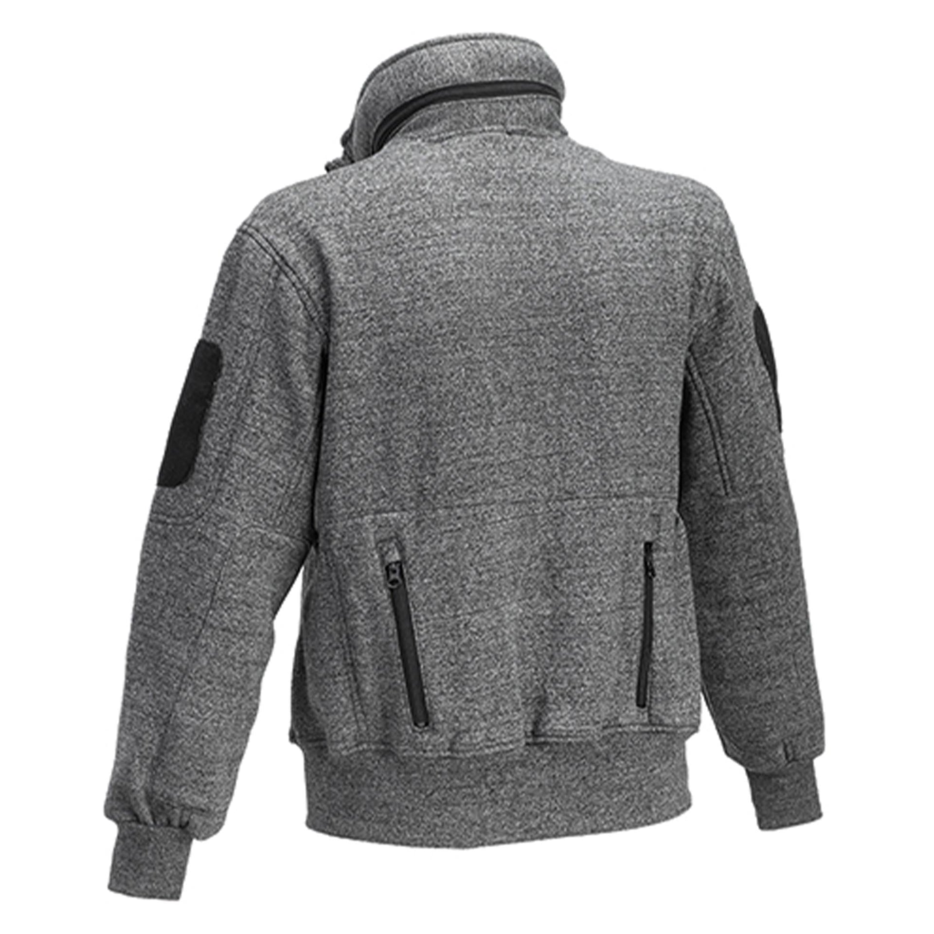 Sweat à capuche black melange