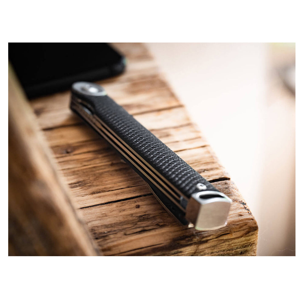 Böker Plus Couteau Kaizen Green Canvas Micarta