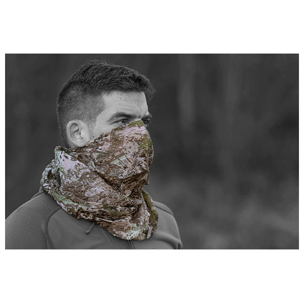 Camouflage Tour de cou Tube Scarf con green