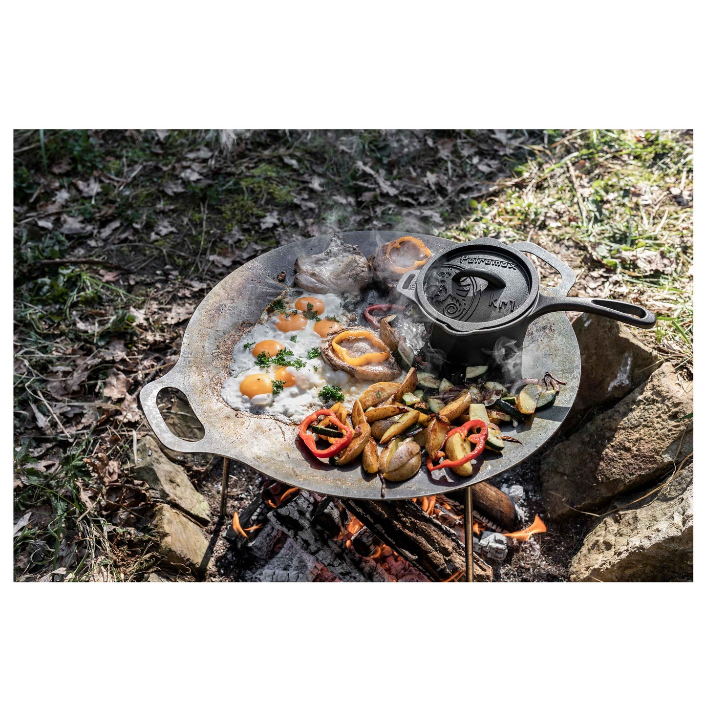 Casserole en fonte avec couvercle kr1