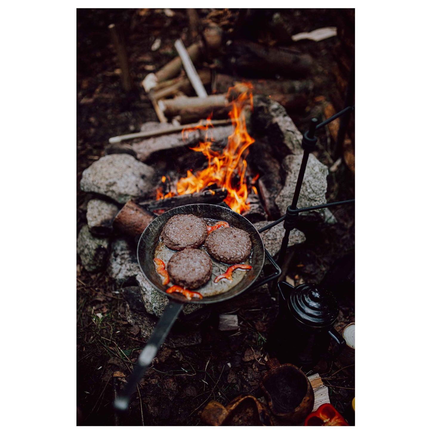 Poêle en fer forgé SP32