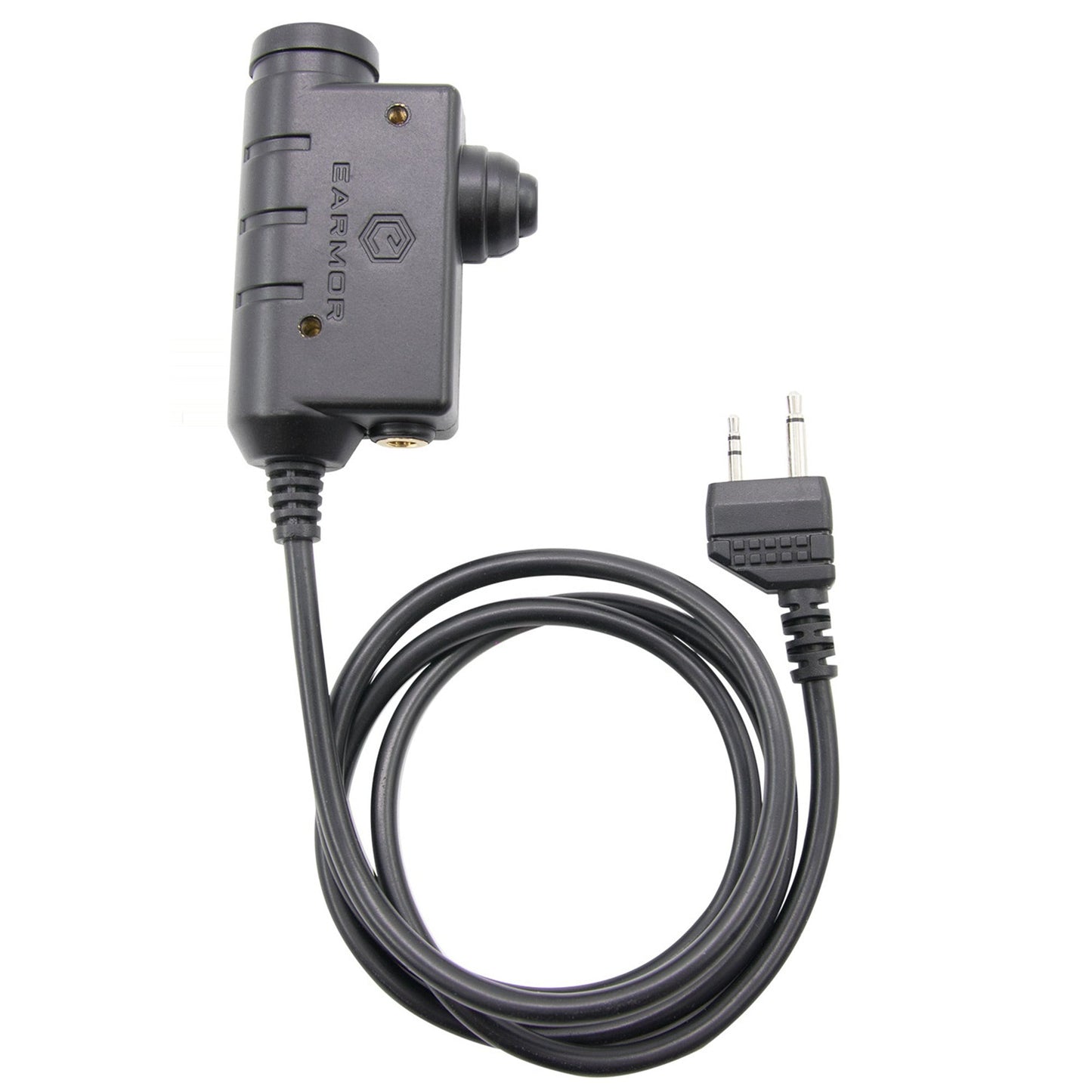 Earmor Tactical PTT push to talk pour Midland 2-pin