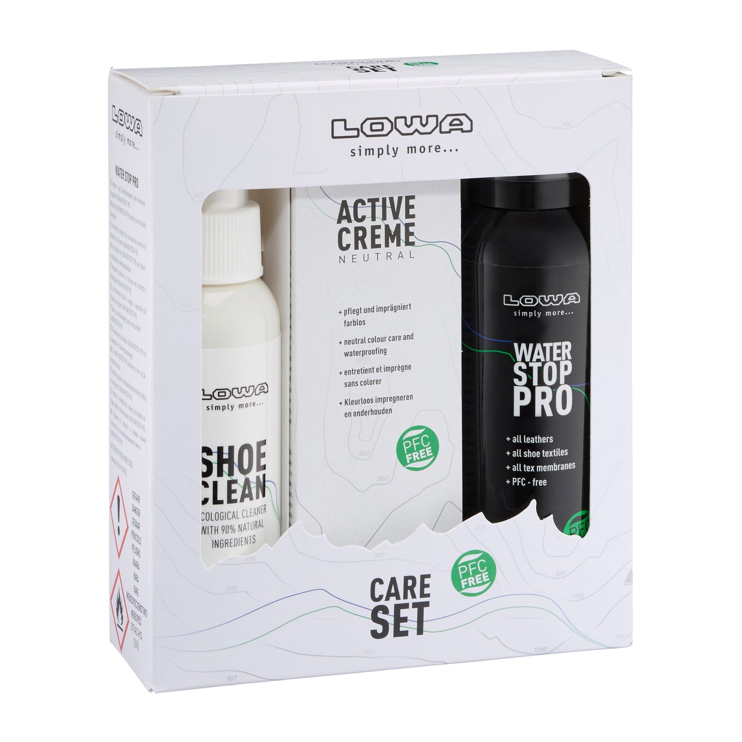 Kit entretien pour chaussures Care Set neutre
