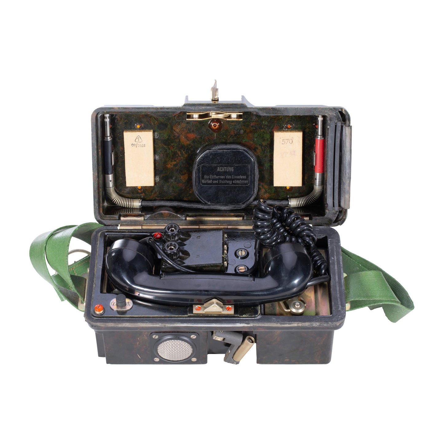 Téléphone militaire avec accessoires et coffret comme neuf