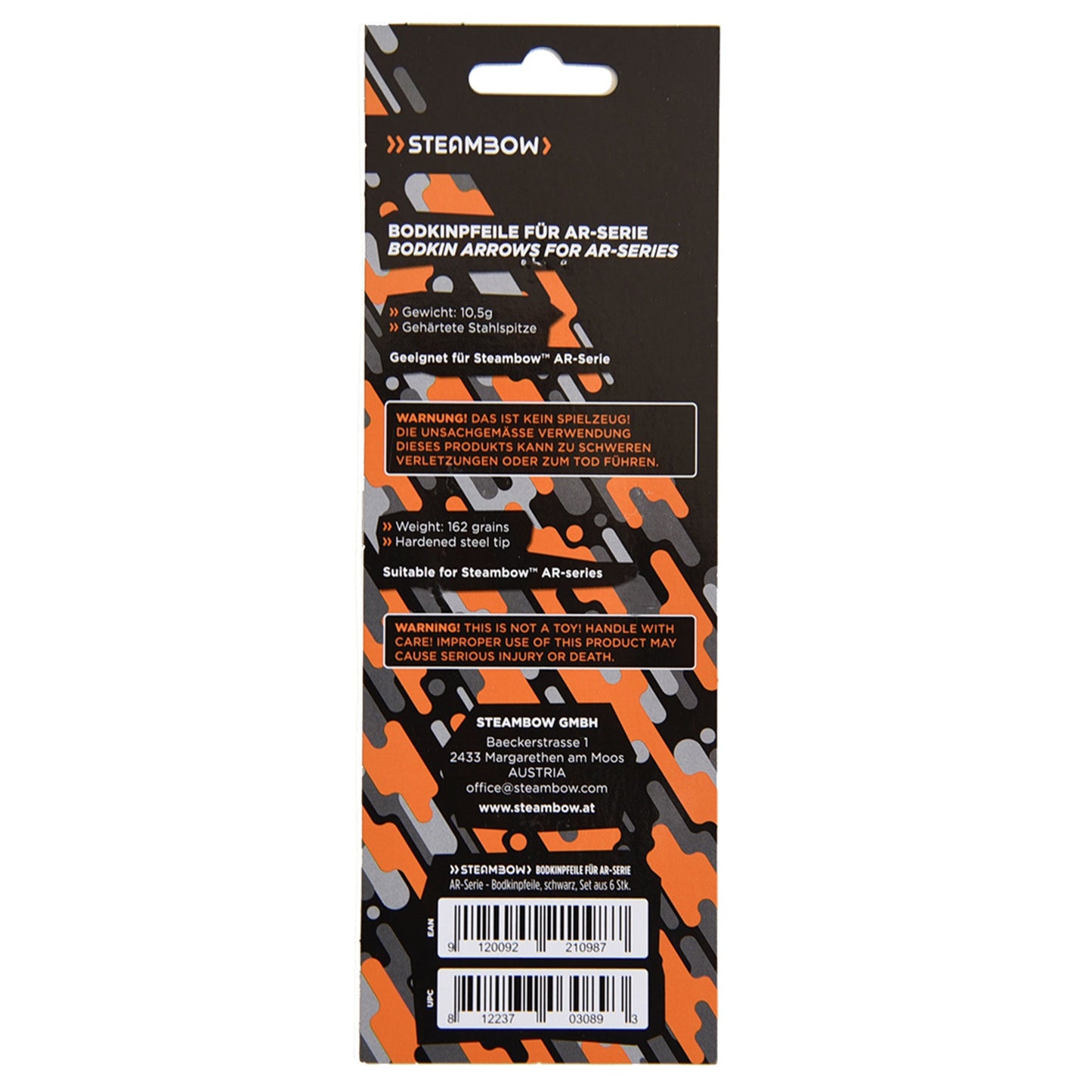 Flèches Bodkin Aluminium Stinger Pack de 6