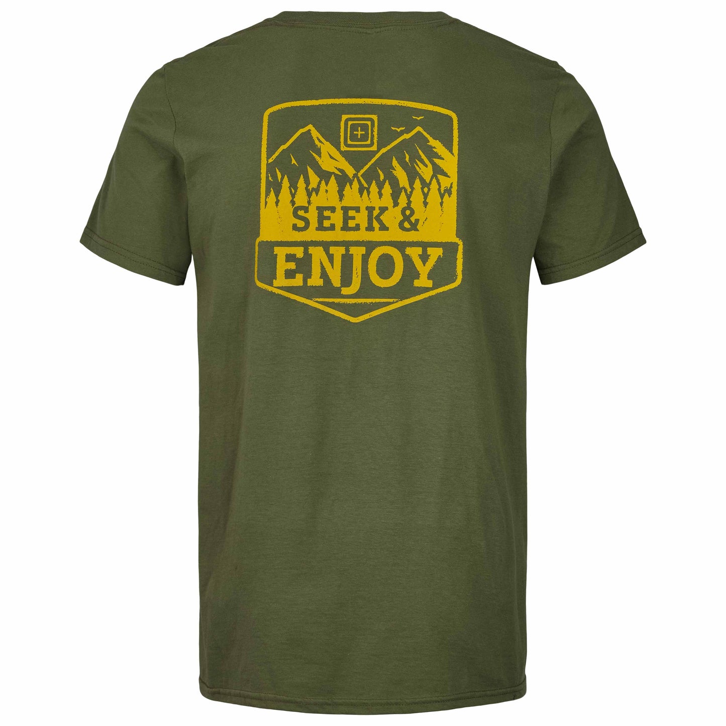 5.11 T-Shirt Seek and Enjoy military green femmes