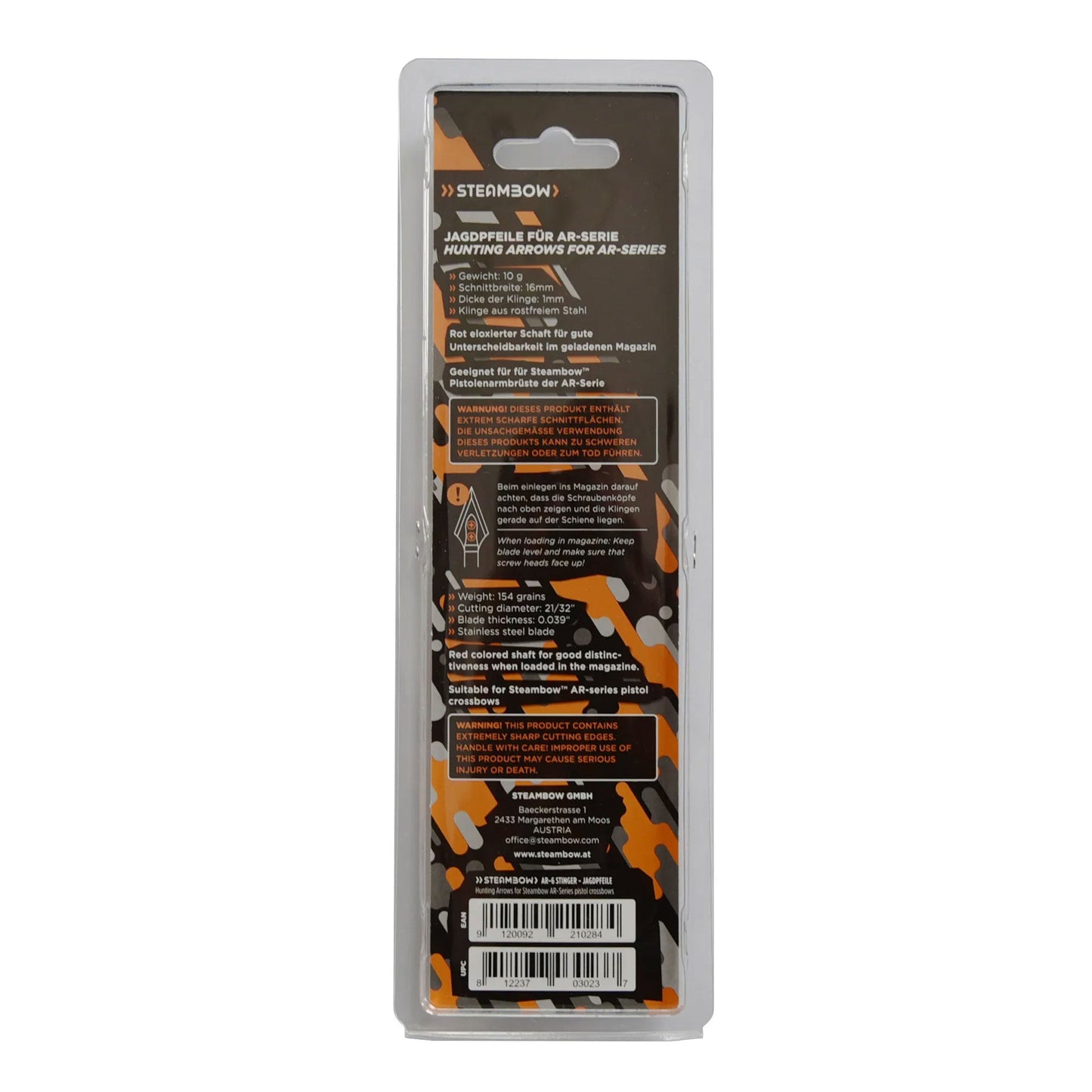 Flèches de chasse Stinger Pack de 3