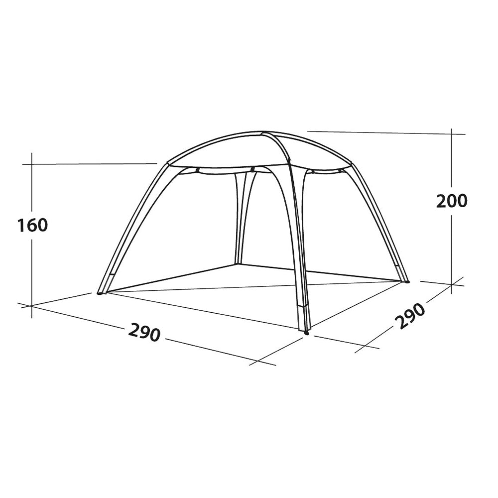 Easy Camp Tente Day Lounge granite grey